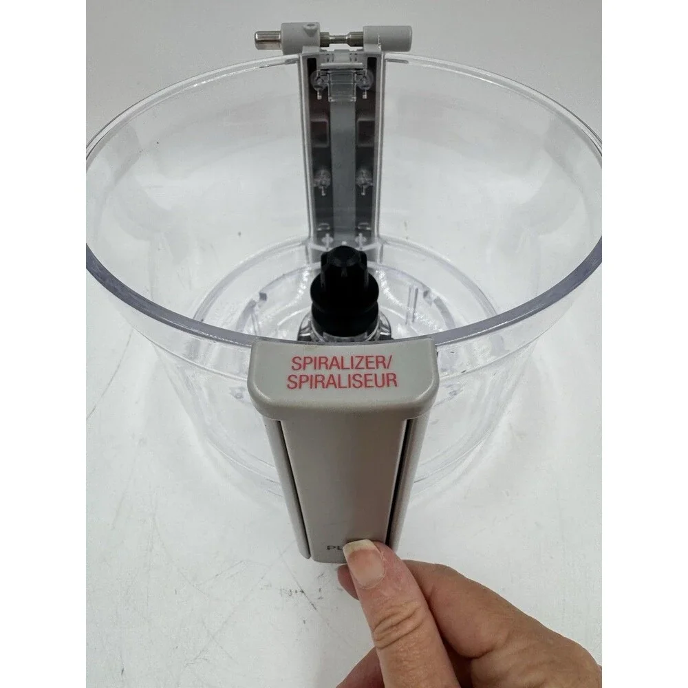 Veggie Bullet VB-102 Replacement Spiralizing Plastic Bowl 2A